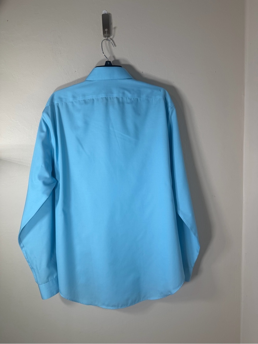 Calvin Klein Light Blue Long-Sleeve Dress Shirt - Picture 3 of 7
